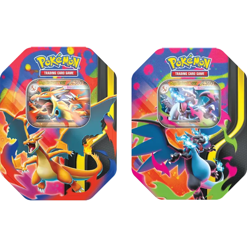 Mega Charizard x&y tin